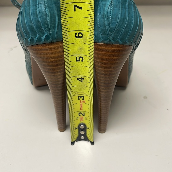 NWOT Leon Max Snakeskin Shoes - Picture 4 of 5